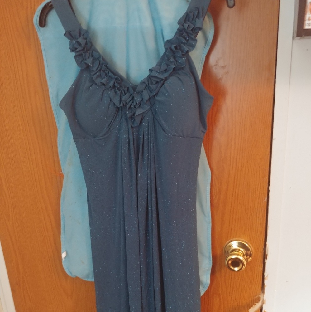 Blue formal dress
